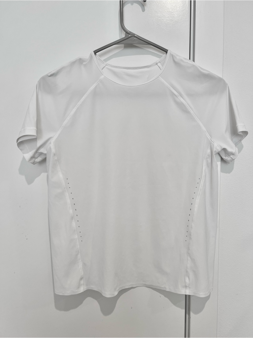 lululemon | UV Protection Running Short Sleeve, White, Size 2